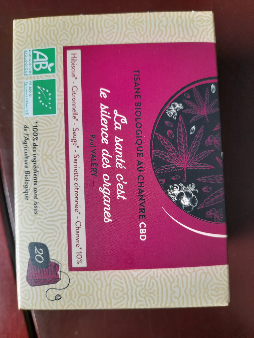 Infusettes riches en CBD Hibiscus