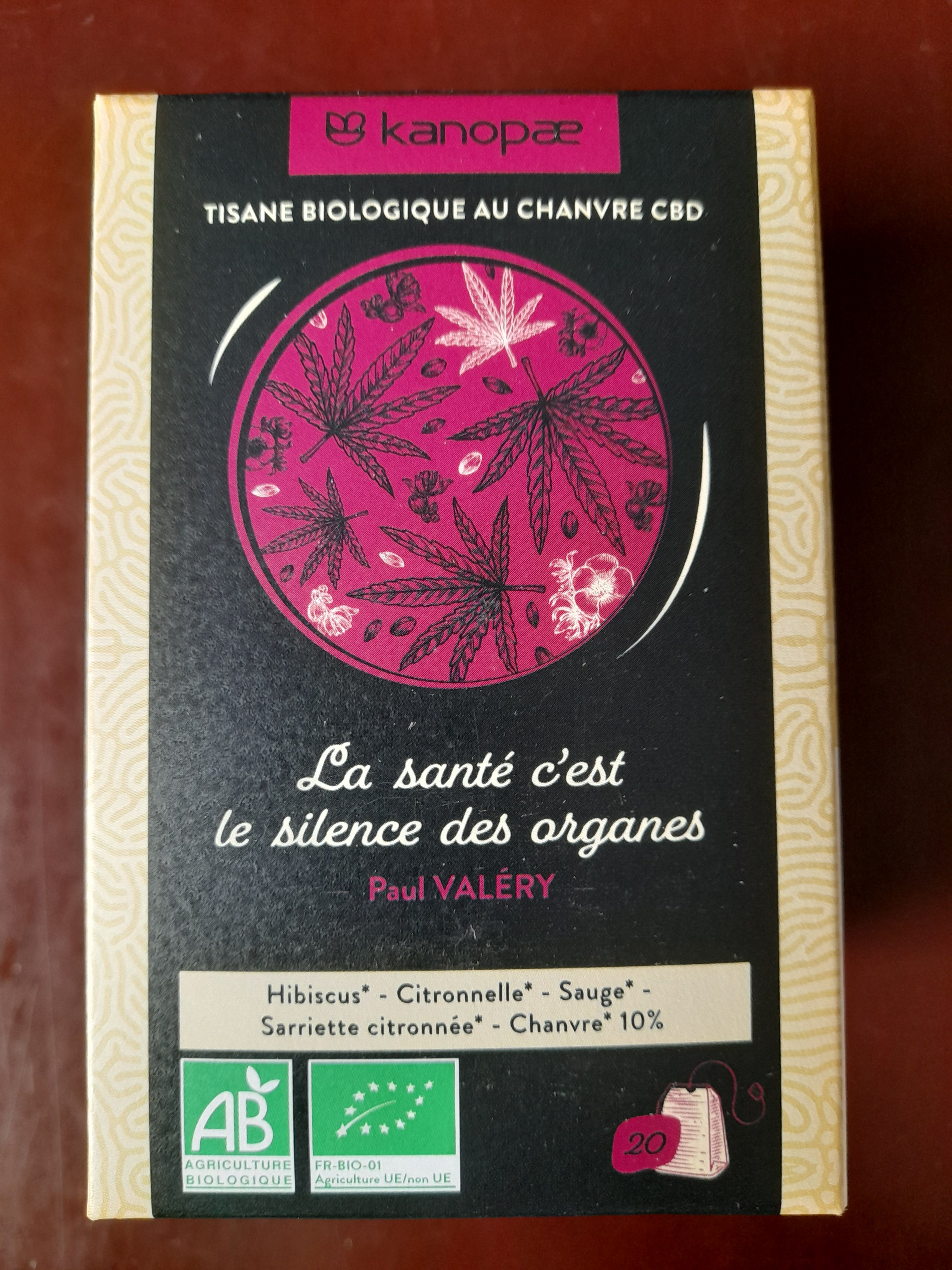 Infusettes riches en CBD Hibiscus