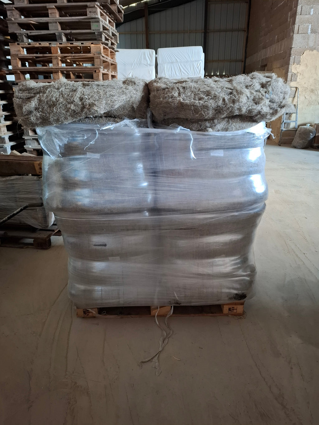 Fibres de chanvre pour isolation en vrac